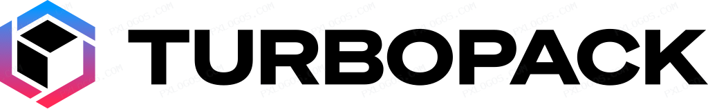 Turbopack Wordmark Logo PNG with transparent background