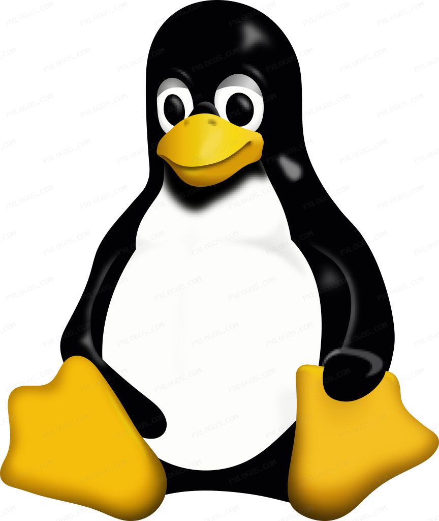 Tux Logo PNG with transparent background