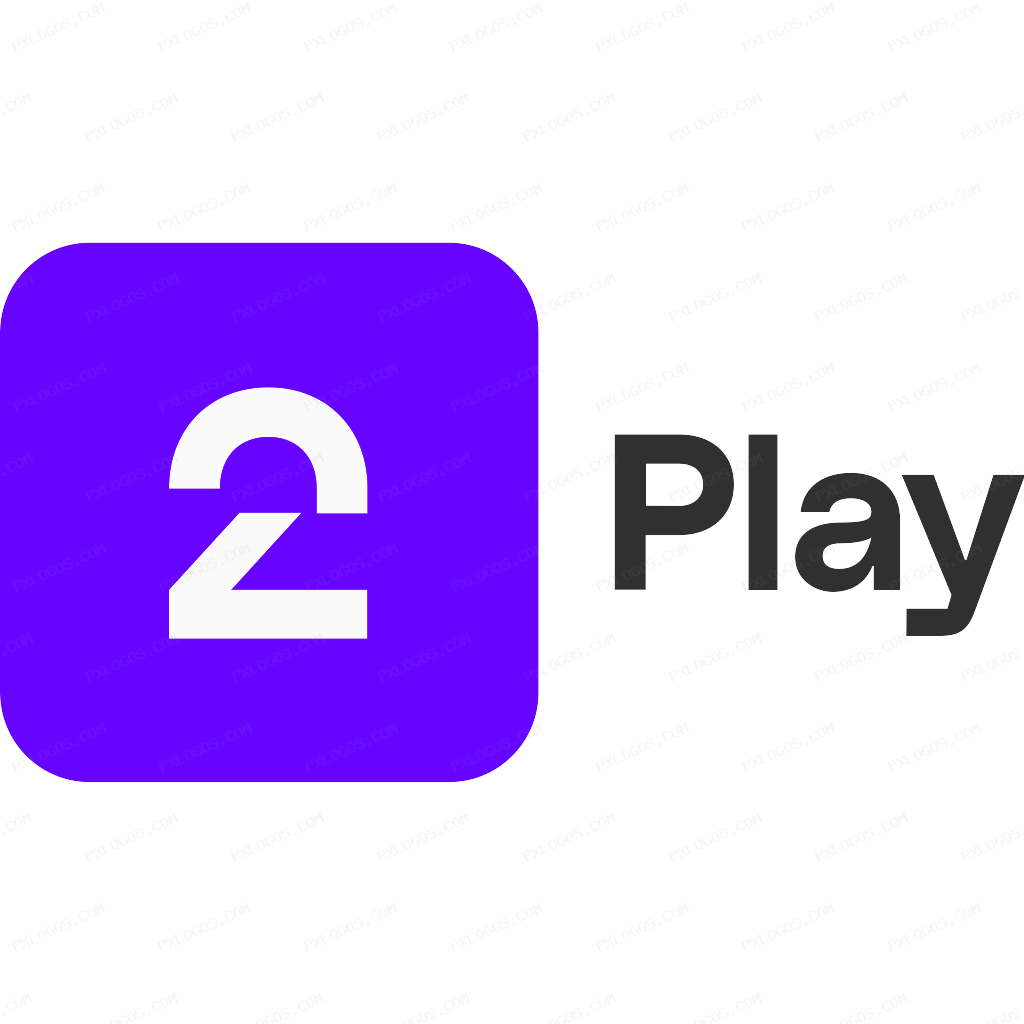 Tv2 Play Logo PNG with transparent background