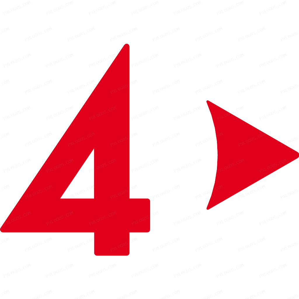 TV4 Play Logo PNG with transparent background