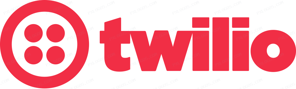 Twilio Wordmark Logo PNG with transparent background