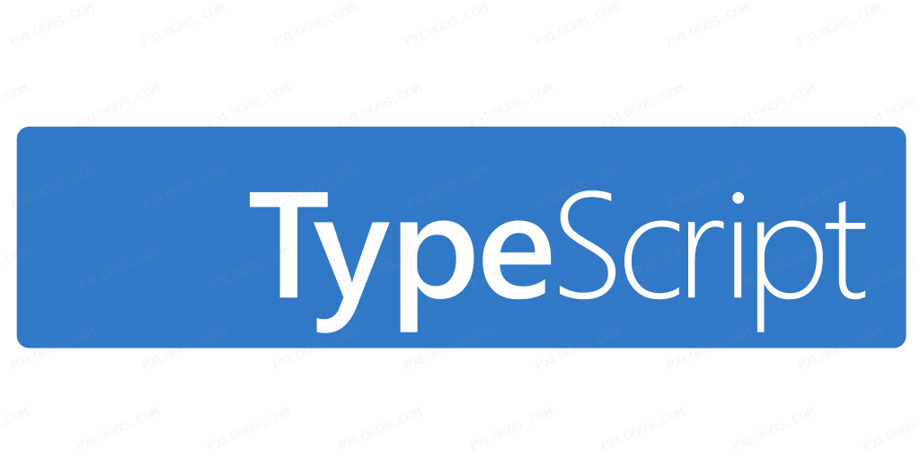 Typescriptlang Wordmark Logo PNG with transparent background