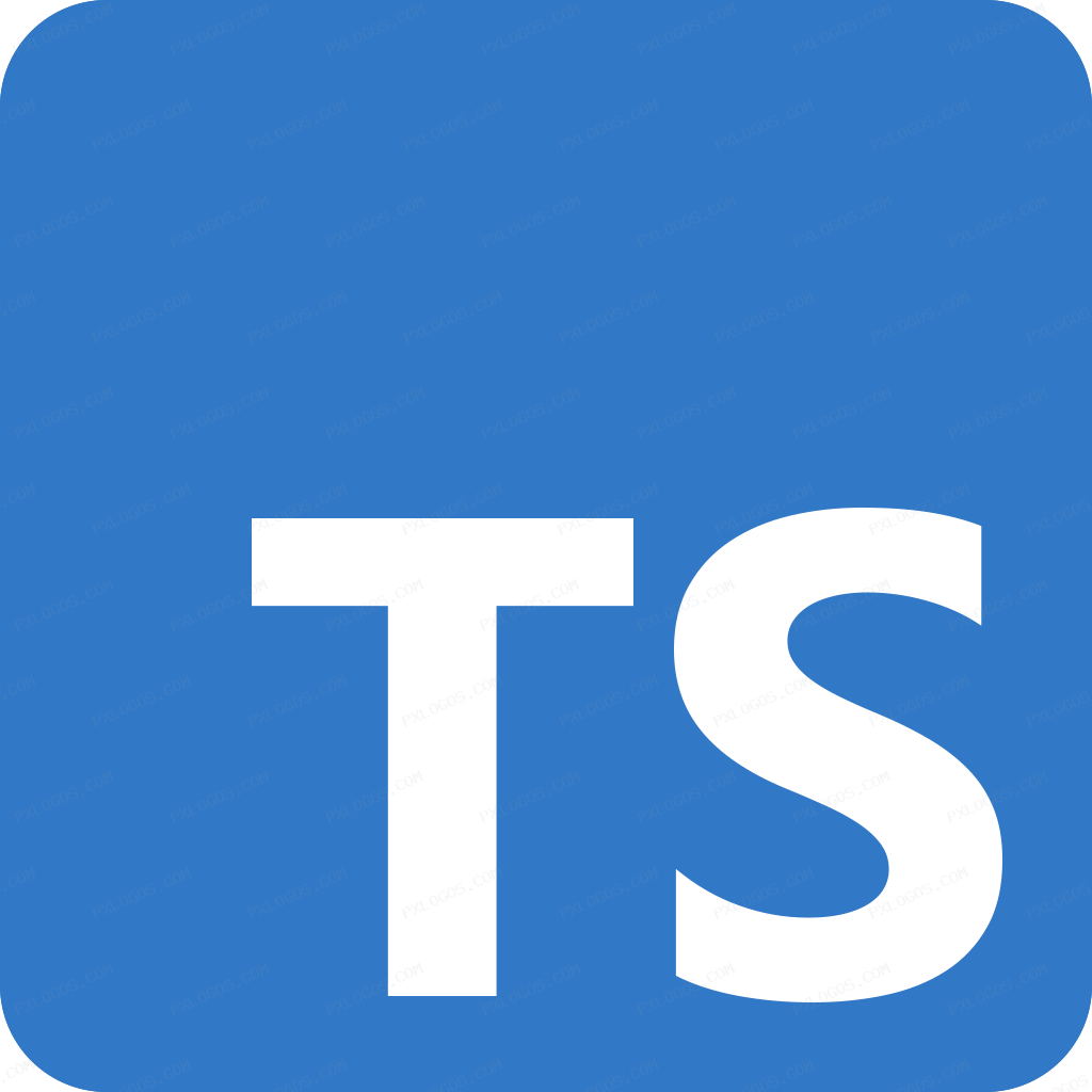 Typescriptlang Logo PNG with transparent background