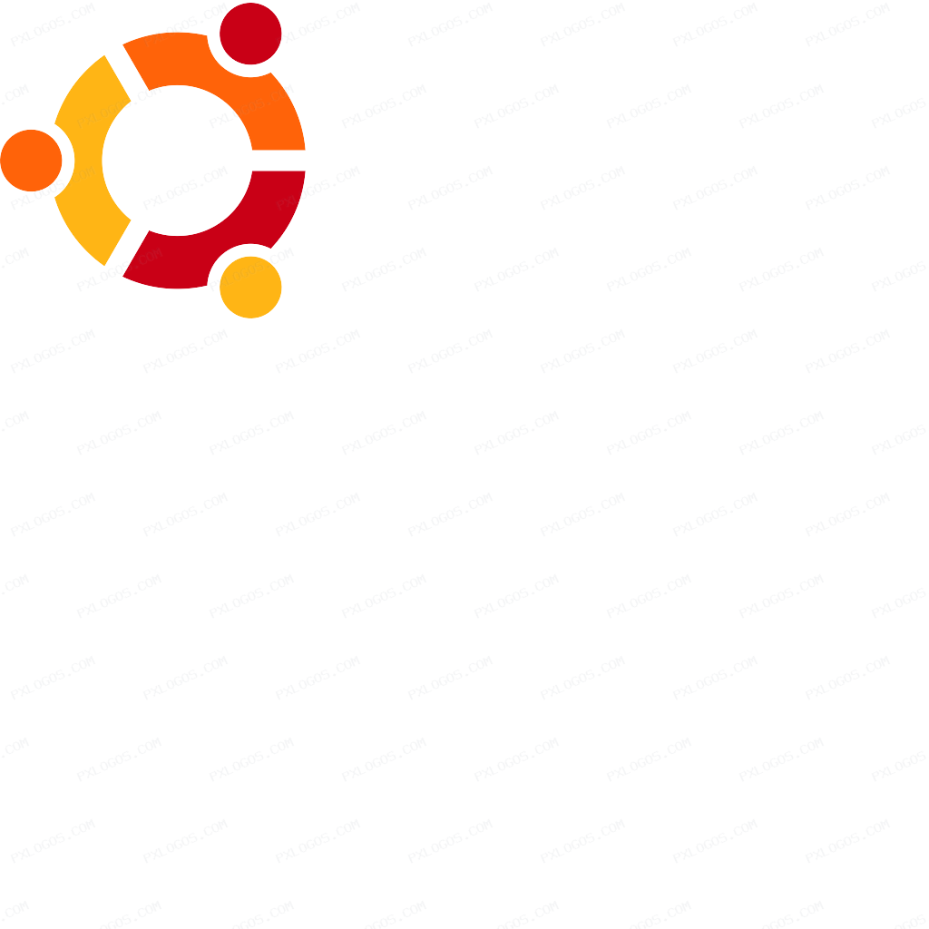 Ubuntu Linux Alt Logo PNG with transparent background