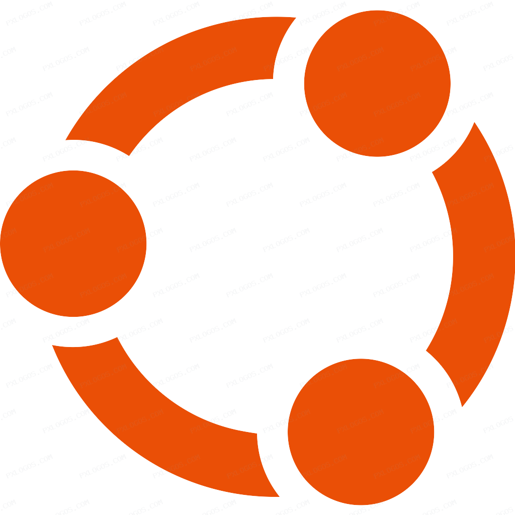 Ubuntu Linux Logo PNG with transparent background