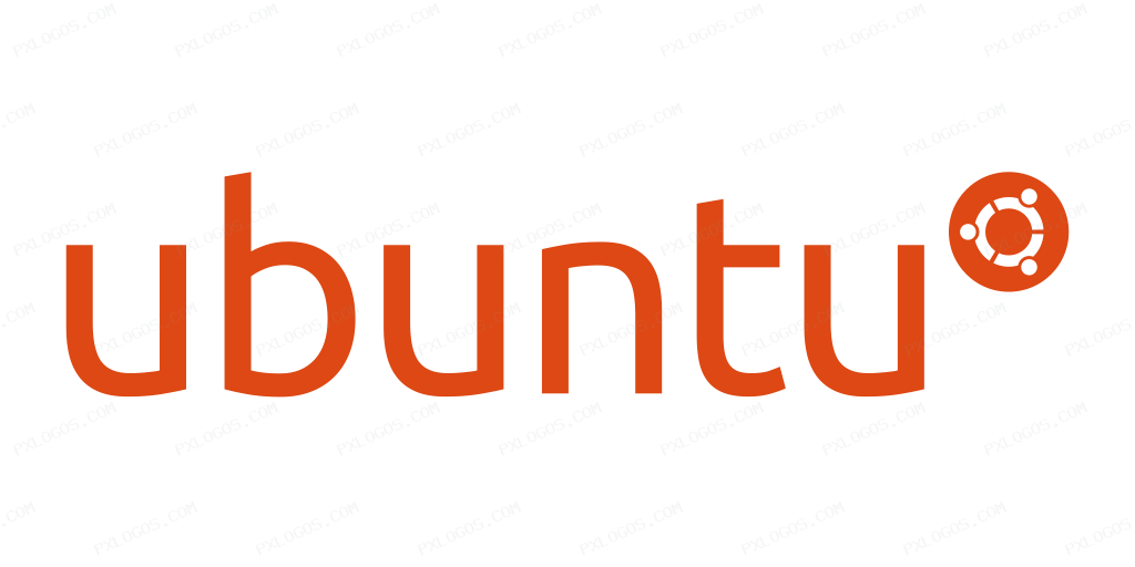 Ubuntu Wordmark Logo PNG with transparent background
