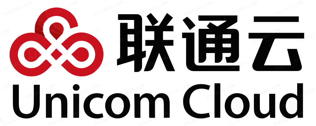 Unicom Cloud Logo PNG with transparent background