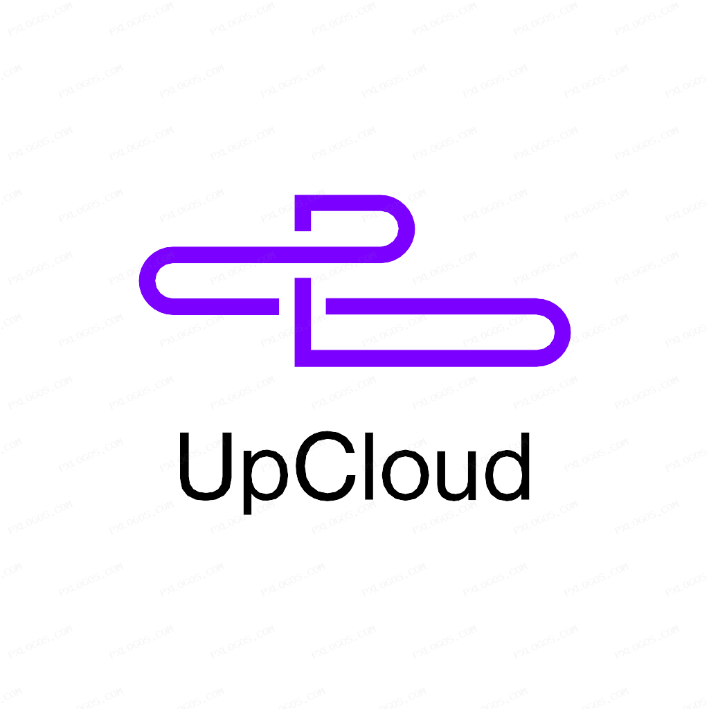 Upcloud Logo PNG with transparent background