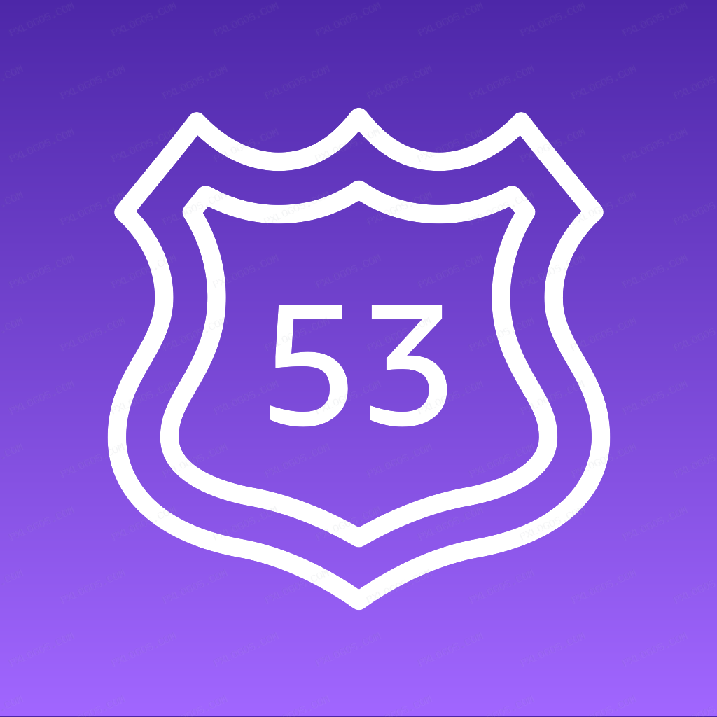 AWS Route53 Logo PNG with transparent background