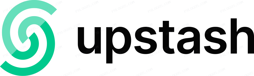 Upstash Wordmark Logo PNG with transparent background