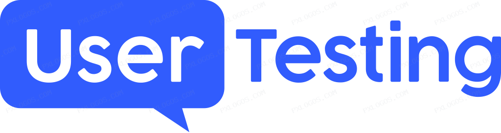 User Testing Wordmark Logo PNG with transparent background