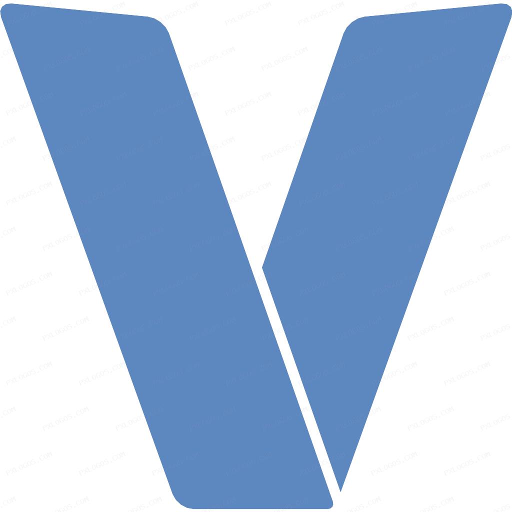 V Logo PNG with transparent background