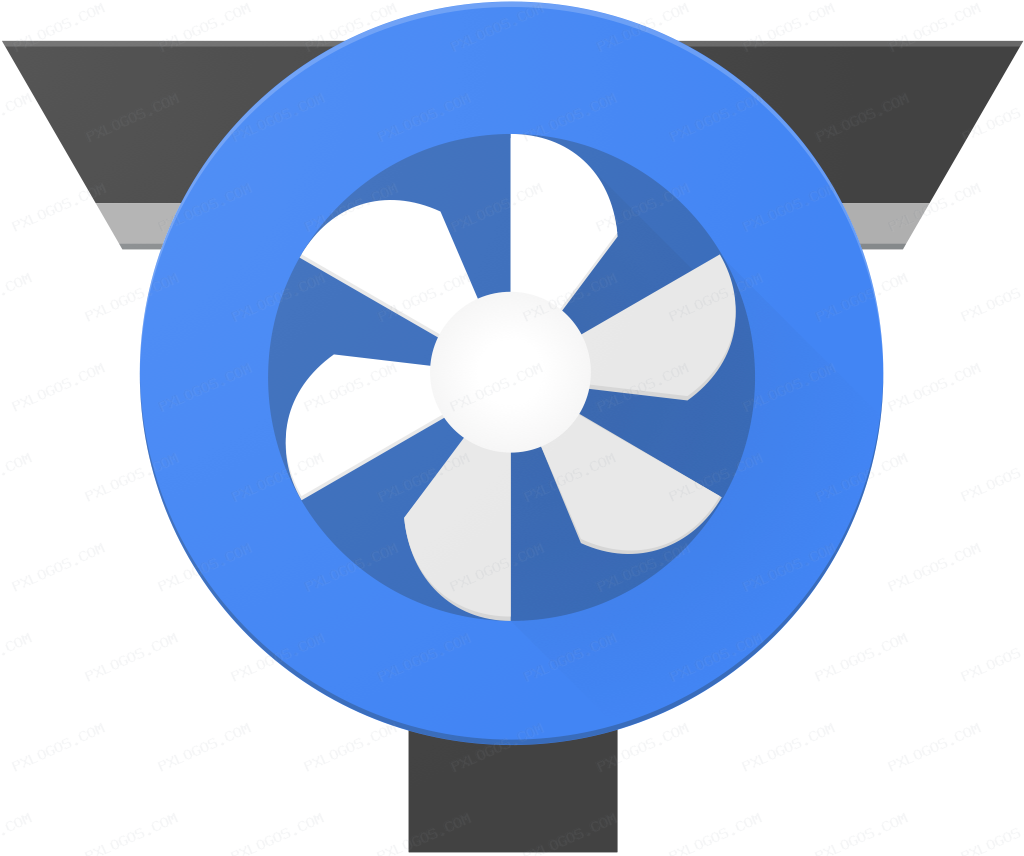 V8 Turbofan Logo PNG with transparent background