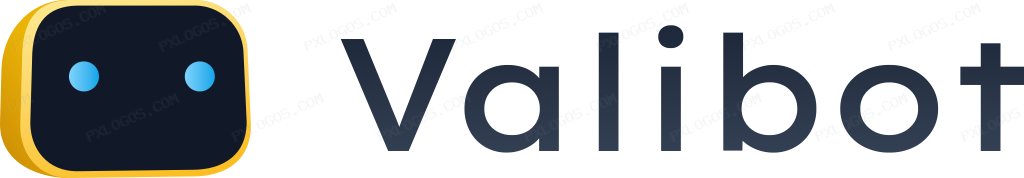 Valibot Wordmark Logo PNG with transparent background