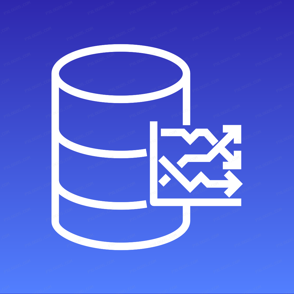 AWS Timestream Logo PNG with transparent background