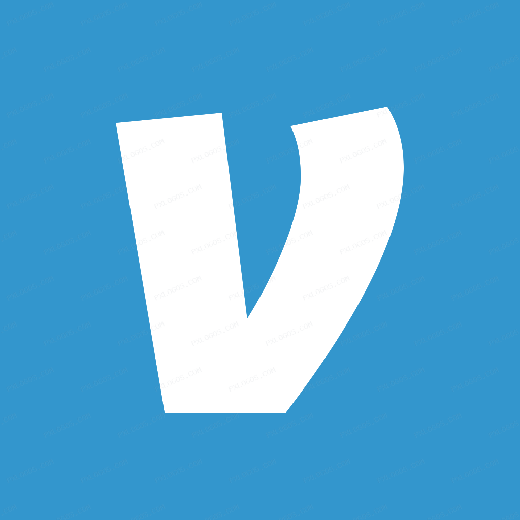 Venmo Logo PNG with transparent background