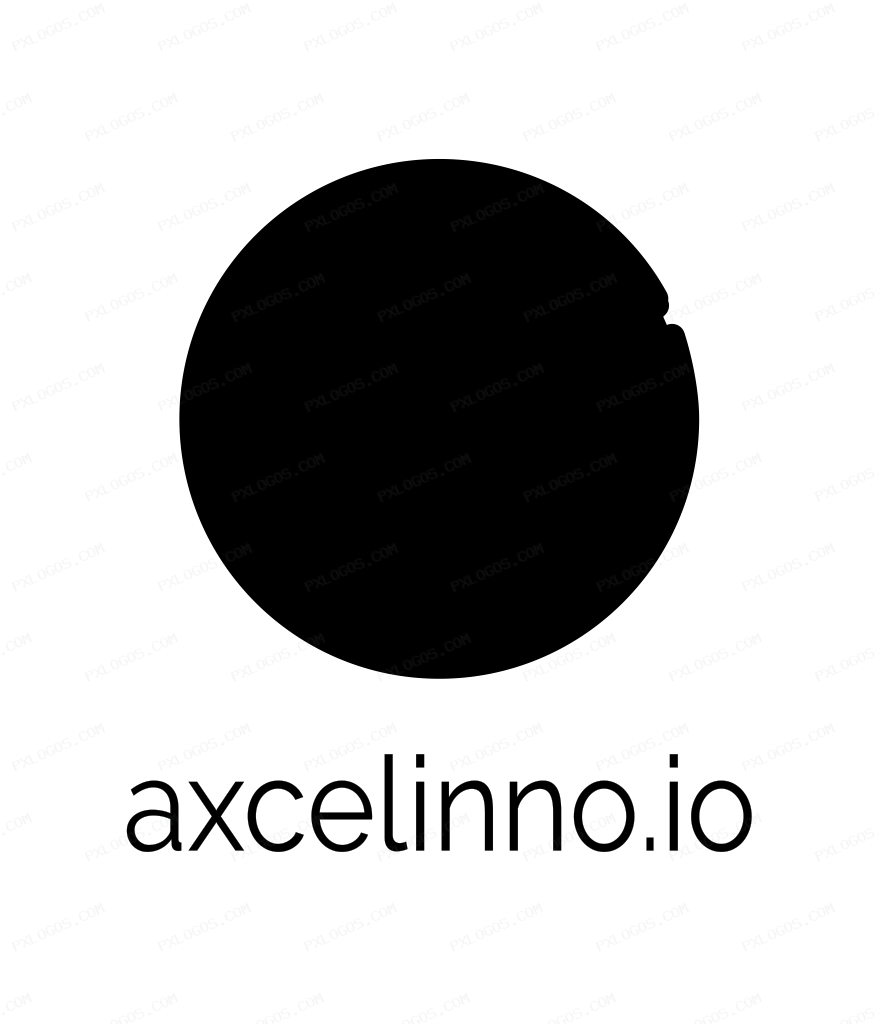 Axcelinno Logo PNG with transparent background
