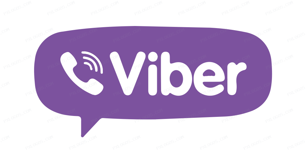 Viber Wordmark Logo PNG with transparent background