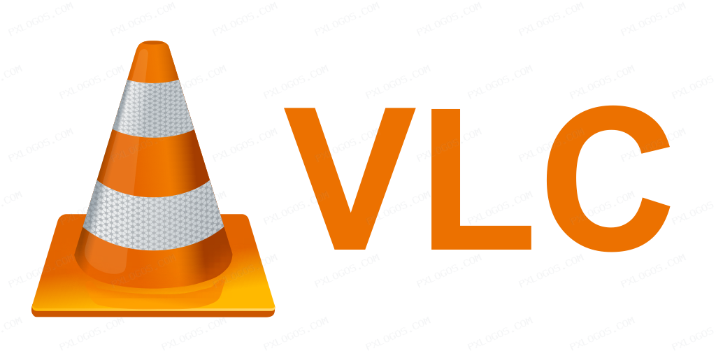 Videolan Vlc Wordmark Logo PNG with transparent background