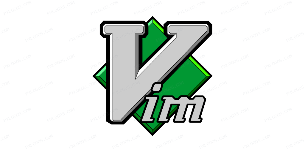 Vim Wordmark Logo PNG with transparent background