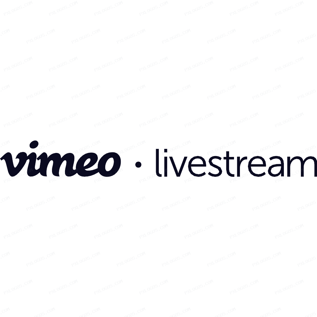 Vimeo Livestream Logo PNG with transparent background