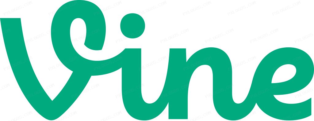 Vine Logo PNG with transparent background