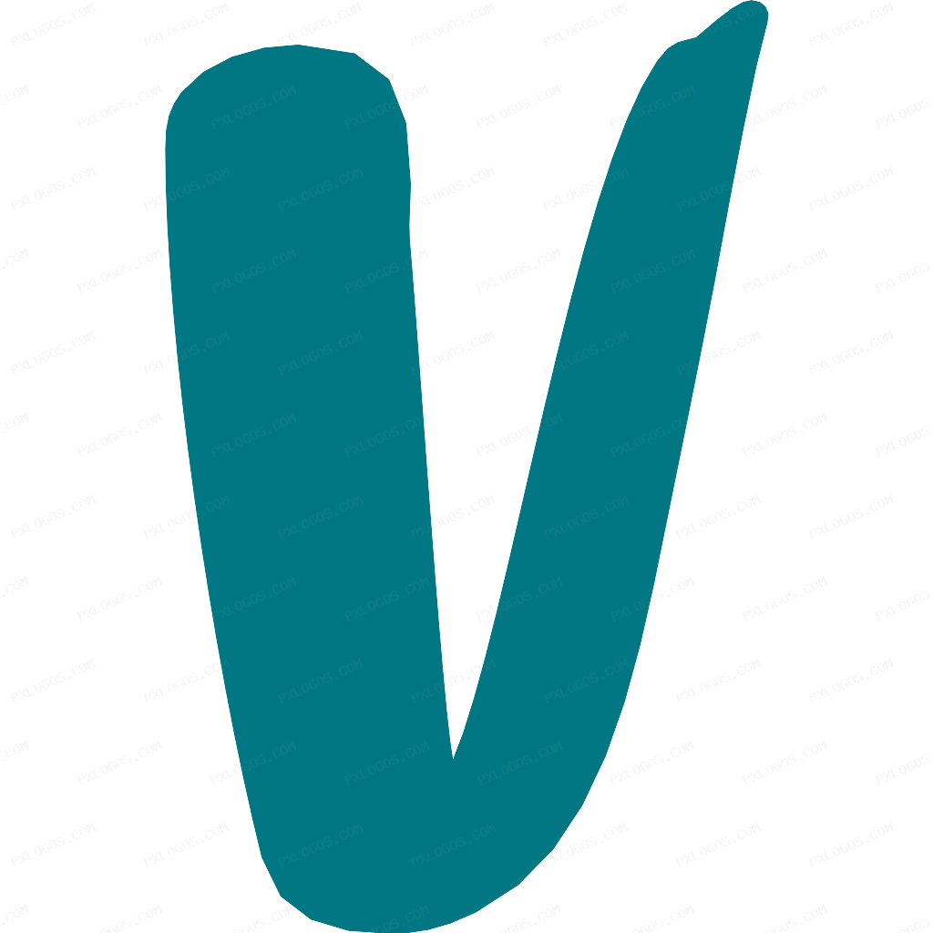 Vinted Logo PNG with transparent background