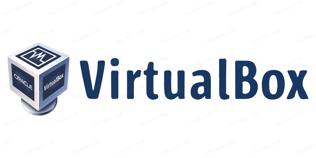 Virtualbox Wordmark Logo PNG with transparent background