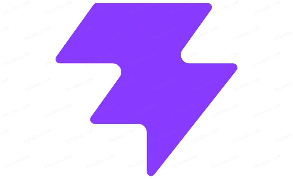 Vite Icon Dark Logo PNG with transparent background