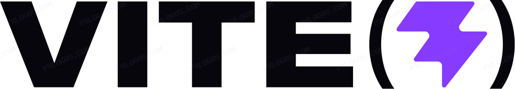 Vite Wordmark Logo PNG with transparent background