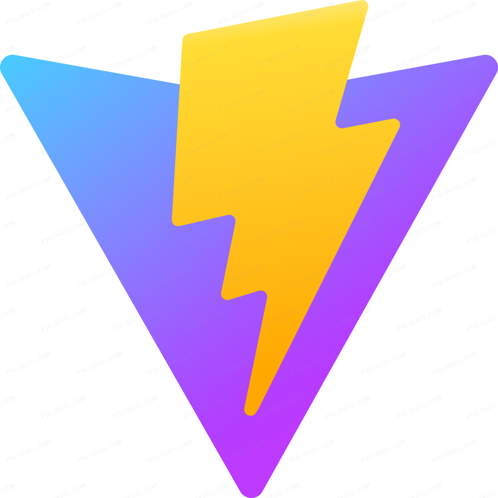 Vitejsdev Logo PNG with transparent background