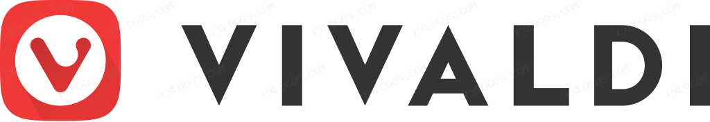 Vivaldi Wordmark Logo PNG with transparent background