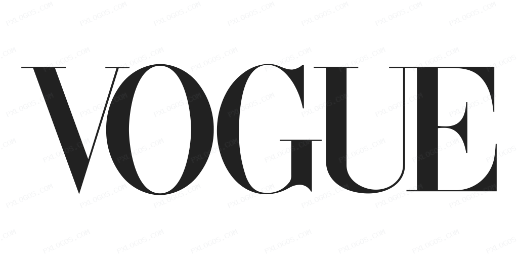 Vogue Wordmark Logo PNG with transparent background
