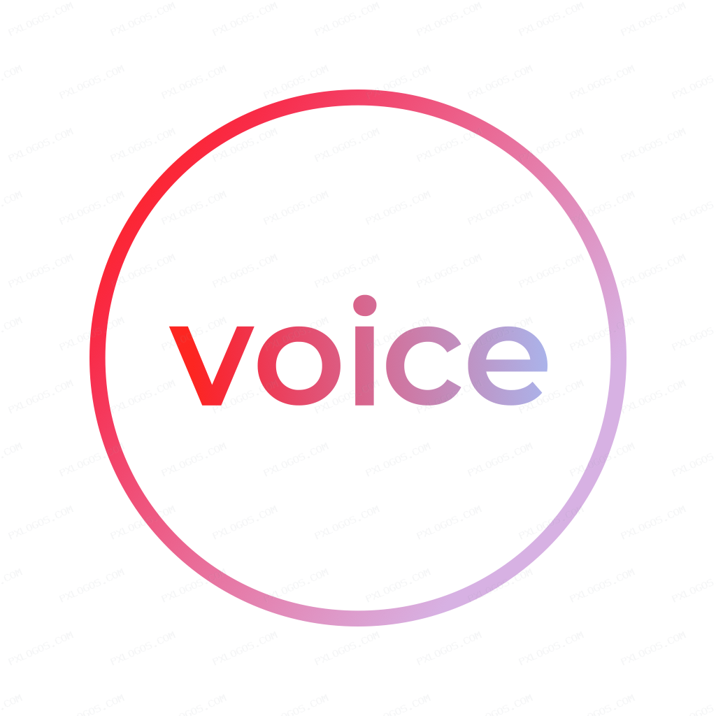 Voice Logo PNG with transparent background
