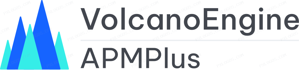 Volcano Engine Apmplus Logo PNG with transparent background