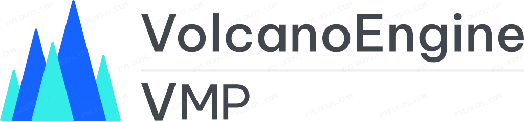 Volcano Engine Vmp Logo PNG with transparent background