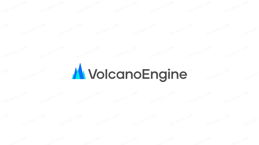 Volcano Engine Logo PNG with transparent background
