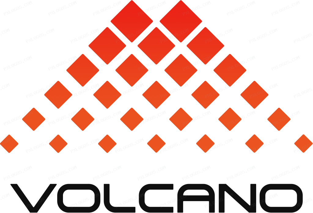 Volcano Logo PNG with transparent background