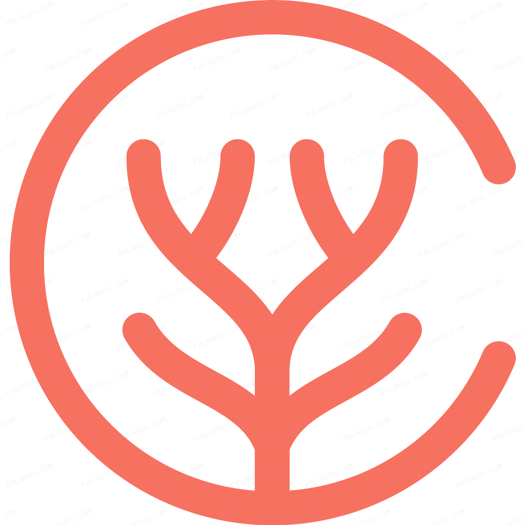 Voxmedia Coral Logo PNG with transparent background