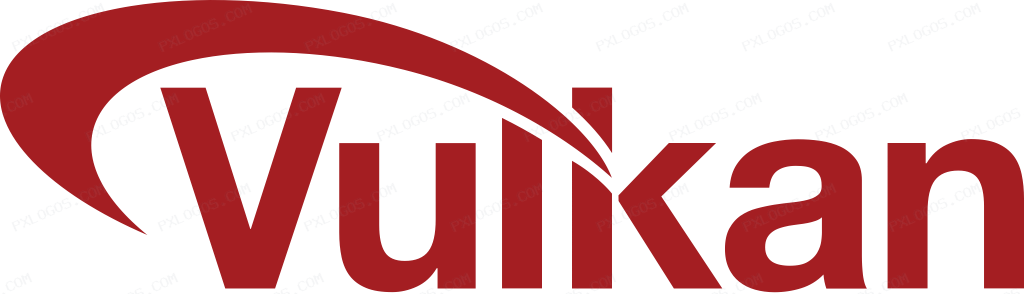 Vulkan Logo PNG with transparent background