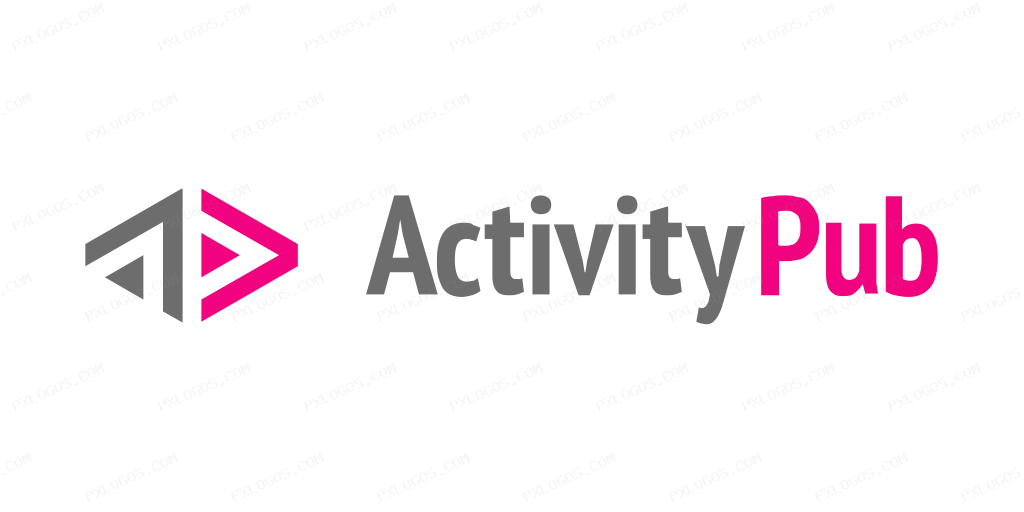 W3 Activitypub Wordmark Logo PNG with transparent background