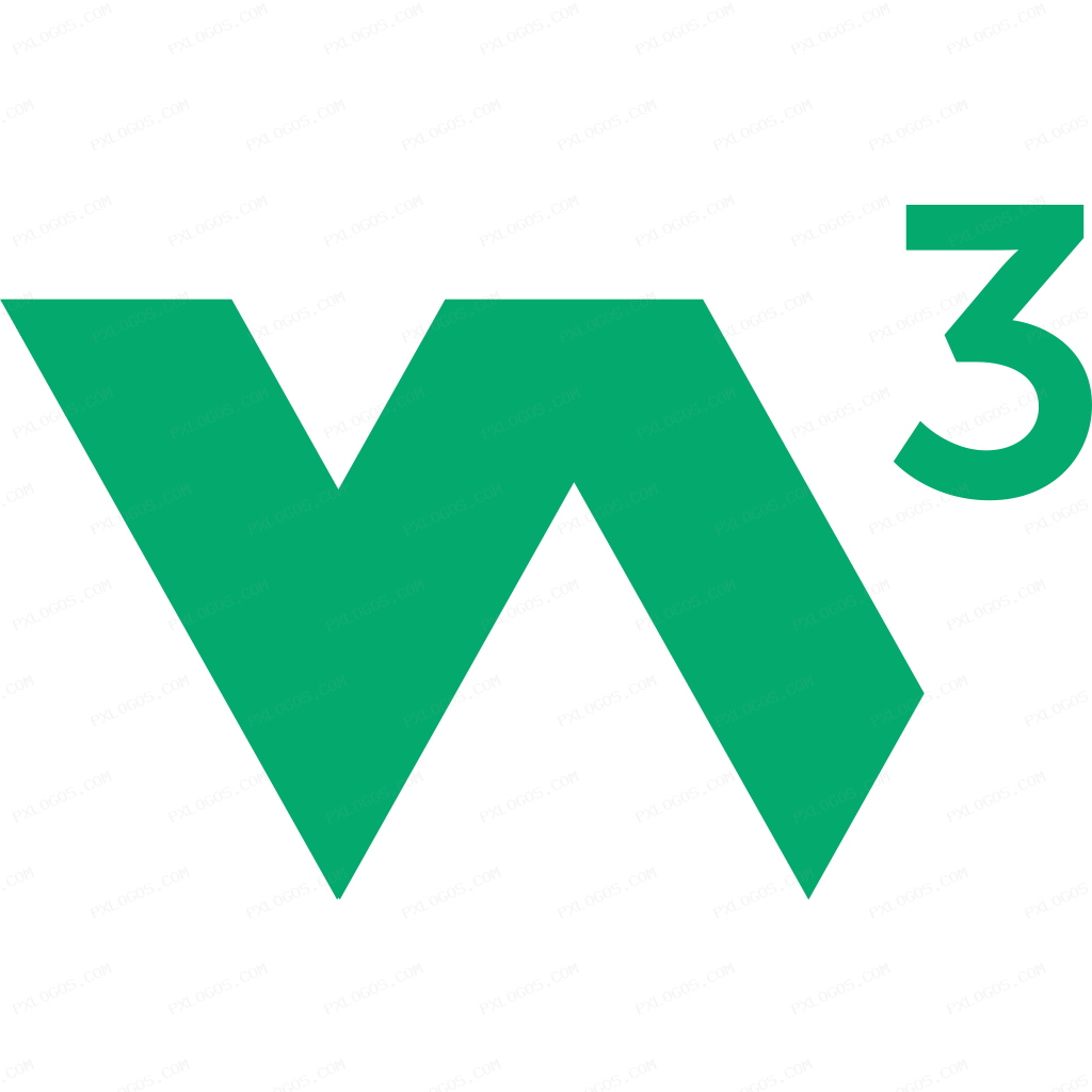 W3schools Logo PNG with transparent background