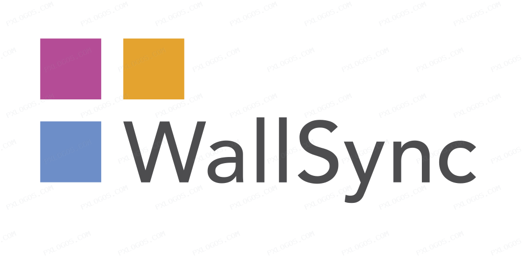 Wallsync Wordmark Logo PNG with transparent background
