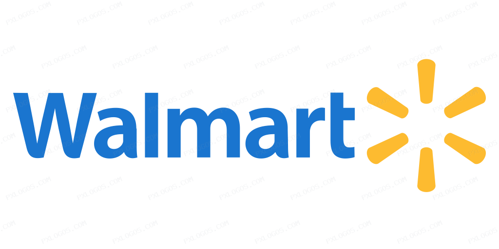 Walmart Wordmark Logo PNG with transparent background