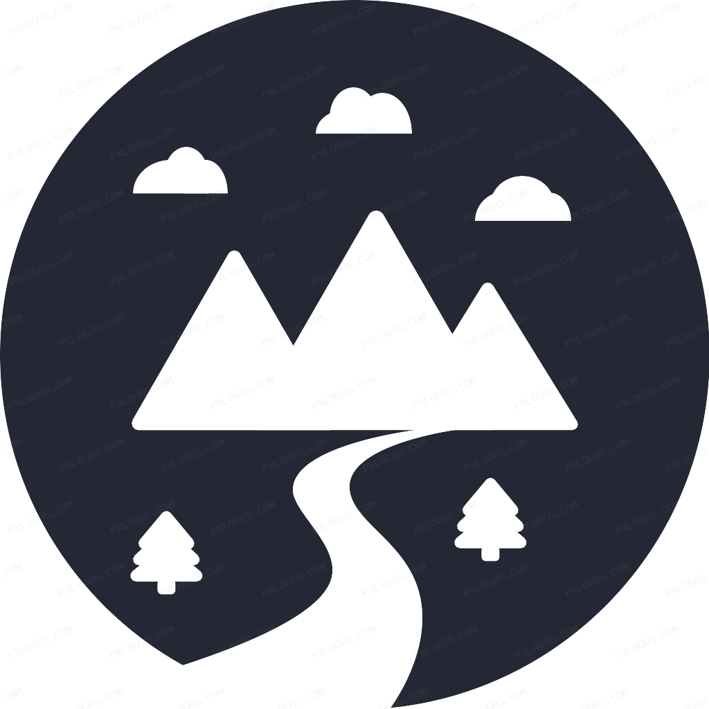 Wanderer Logo PNG with transparent background