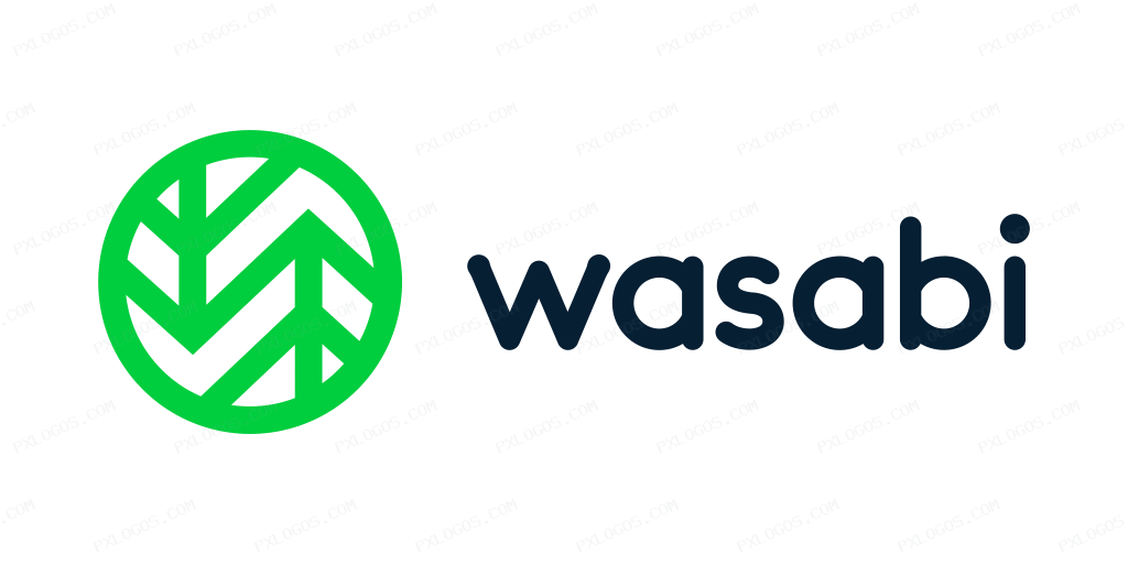 Wasabi Wordmark Logo PNG with transparent background