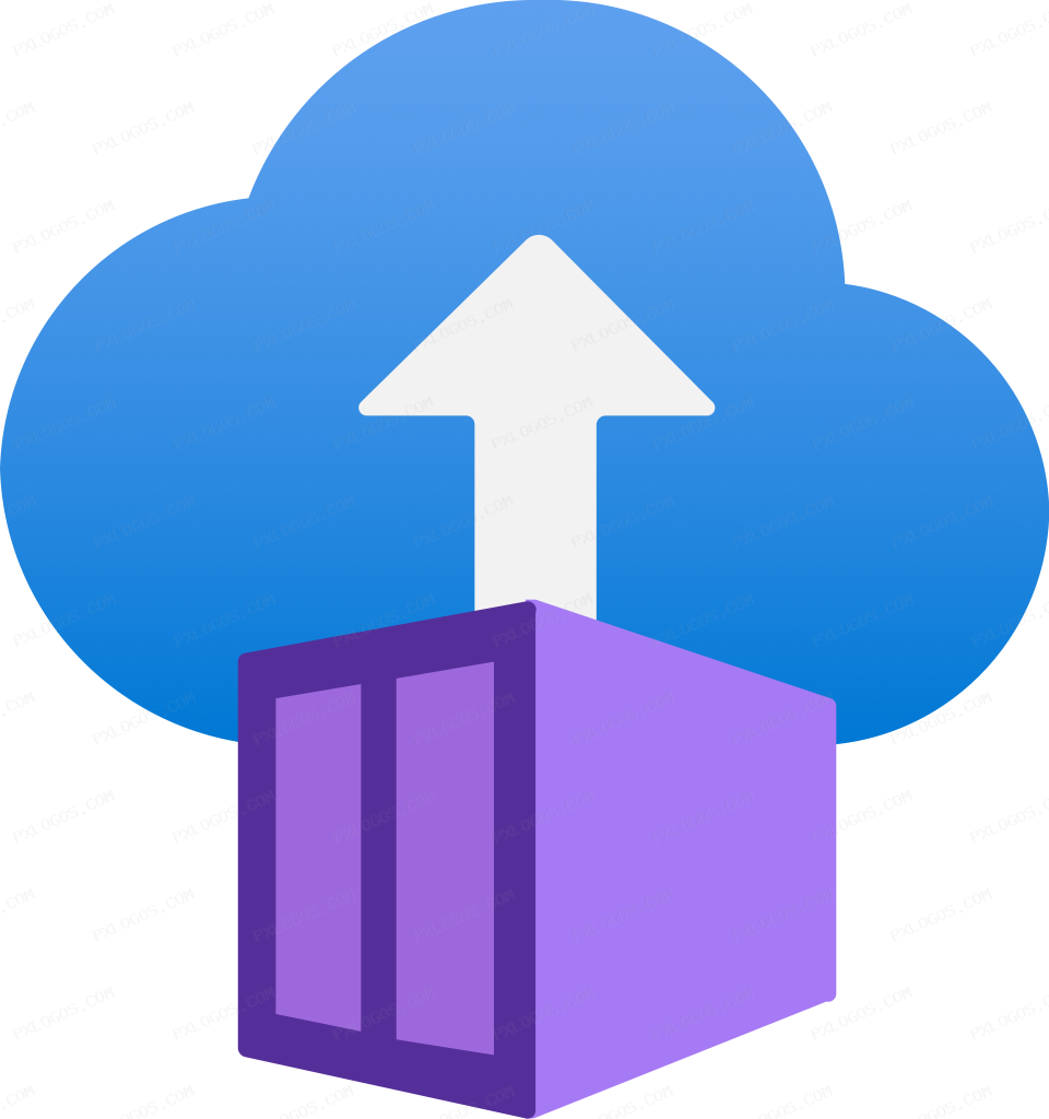 Azure Container Instances Logo PNG with transparent background