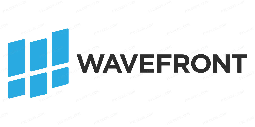 Wavefront Wordmark Logo PNG with transparent background
