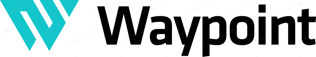 Waypoint Wordmark Logo PNG with transparent background