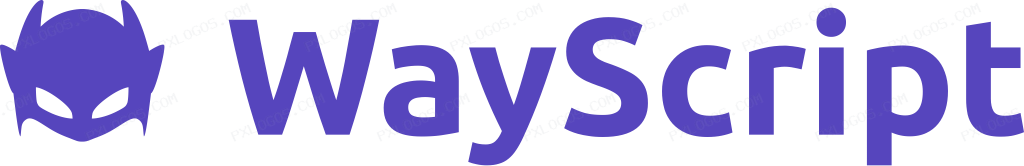 Wayscript Wordmark Logo PNG with transparent background